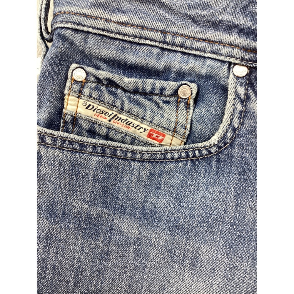 Diesel Industry Denim Division Blue Bootcut Jeans Made in Italy Size 30 Womens - Picture 3 of 6